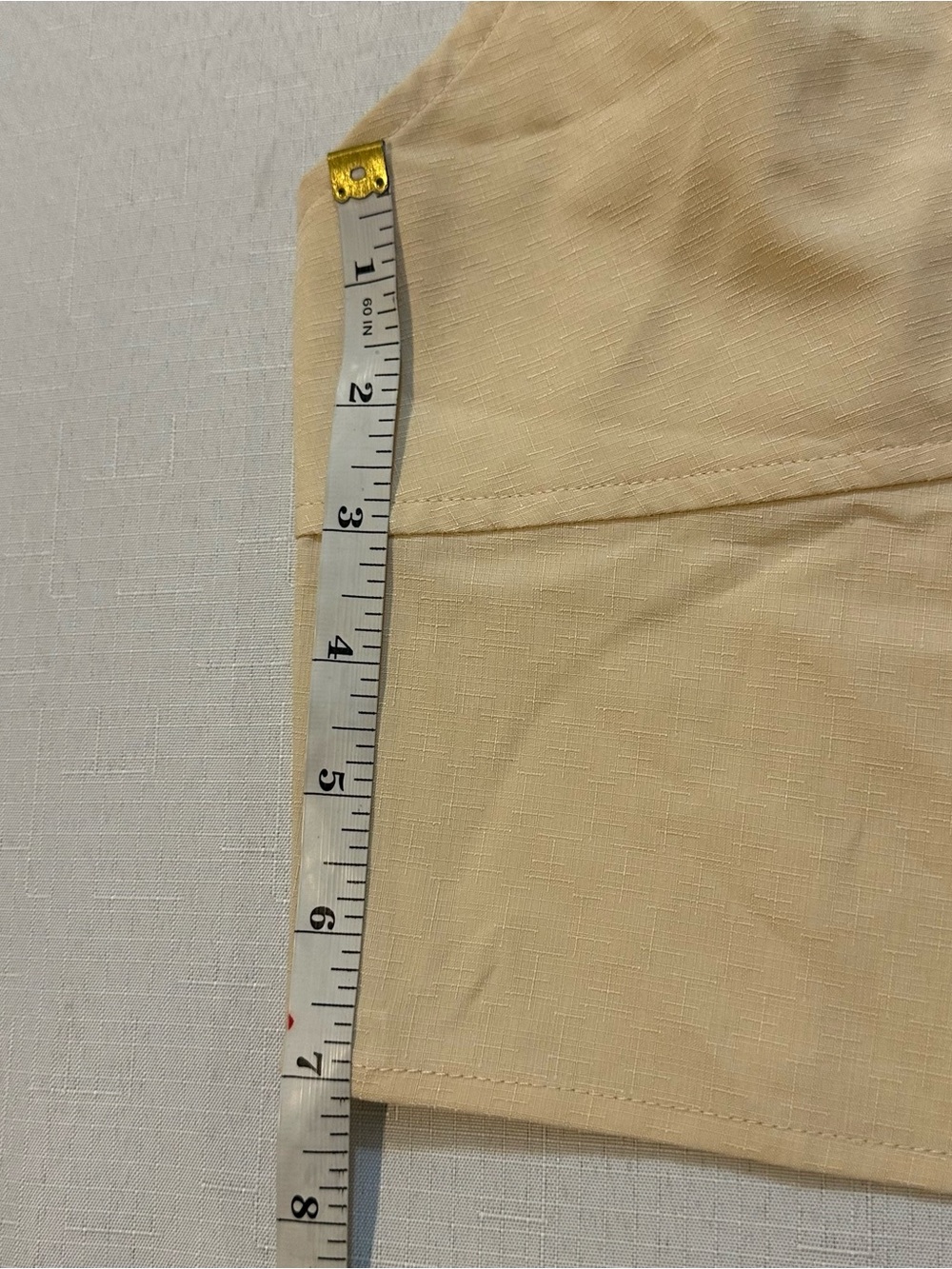 Cider Beige Tie Front Crop Top Size M NWT - Picture 13 of 15